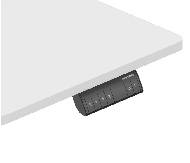 SILVER MONKEY Biurko elektryczne ED-160 white - 1258044 - zdjęcie 4